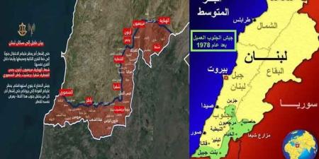 تغيير للجغرافيا، وخرق واضح للاتفاق .. ما حكاية الخريطة التي يروّجها الصهاينة في لبنان